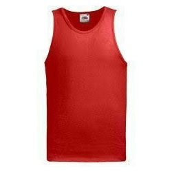 Póló FOL Athletic Vest piros 2XL