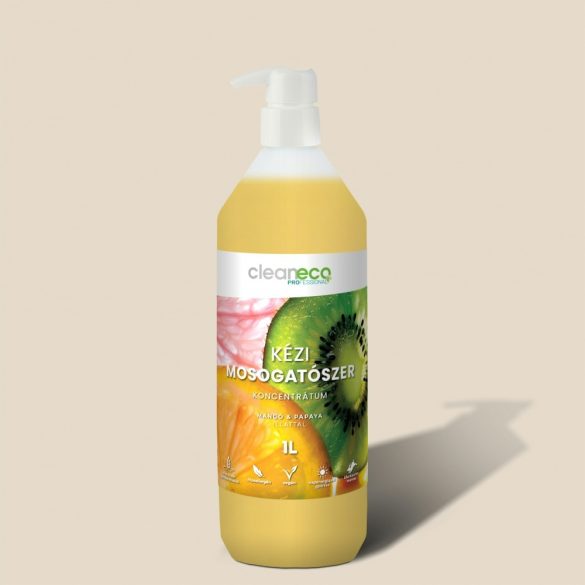 Cleaneco kézi mosogatószer koncentrátum 1L -mango& papaya illattal