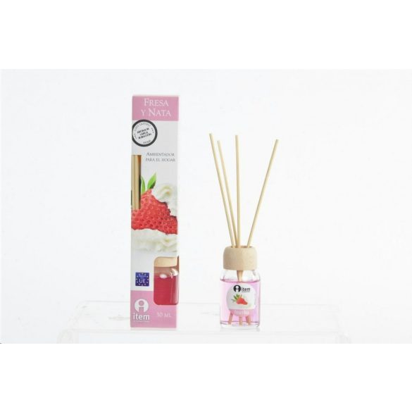 Illatosító pálcás Strawberry& Cream 30ml