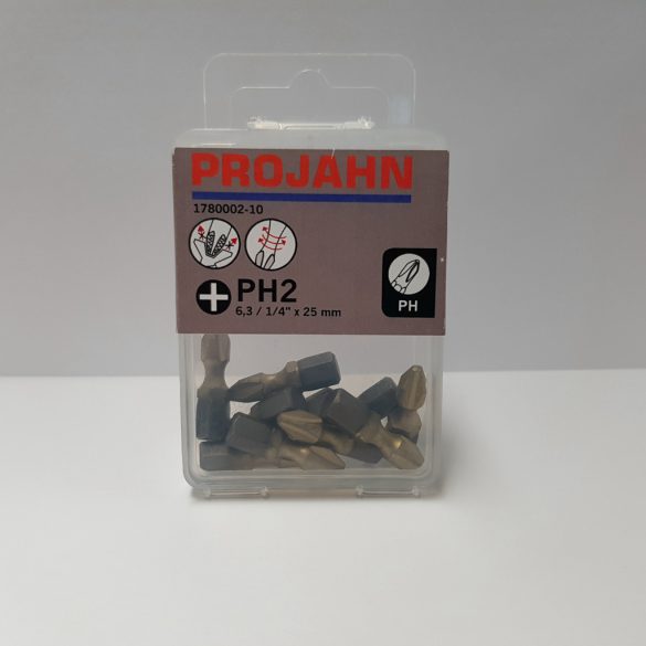 Projahn 1/4" Star bitfej L50mm PH2 10db (1781002-10)