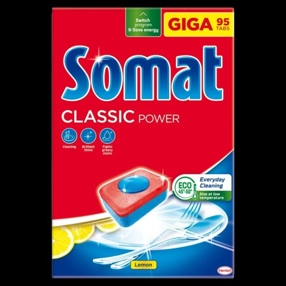 Mosogatógép tabletta Somat 95 db-os Classic