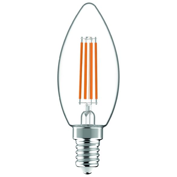 Avide LED Filament Candle 4.9W E14 WW 2700K Super High Lumen