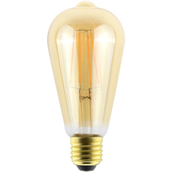 Avide LED Filament ST57 7W Fényerőszabályzós Borostyán E27 WW 2500K