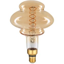   Avide LED Jumbo Filament Pearl 160x210mm Amber 8W E27 2400K Fényerőszabályzós