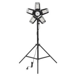   Adviti LED munka reflektor és mennyezeti lámpa 55W tripod állvánnyal, 4950 lm