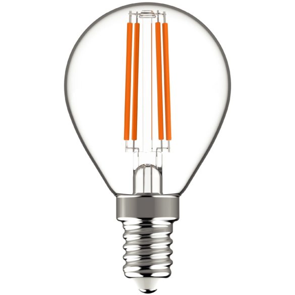 Avide LED Filament Mini Globe 5.9W E14 WW 2700K Fényerőszabályozható