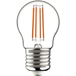   Avide LED Filament Mini Globe 5.9W E27 WW 2700K Fényerőszabályozható