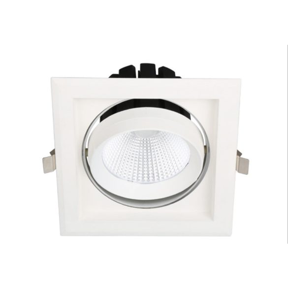 Avide LED mélysugárzó Négyzetes 1x30W IP20 2800lm 15° WW 3000K