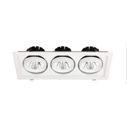   Avide LED Downlight Sein Négyzetes 3x30W IP20 8400lm 20° NW 4000K